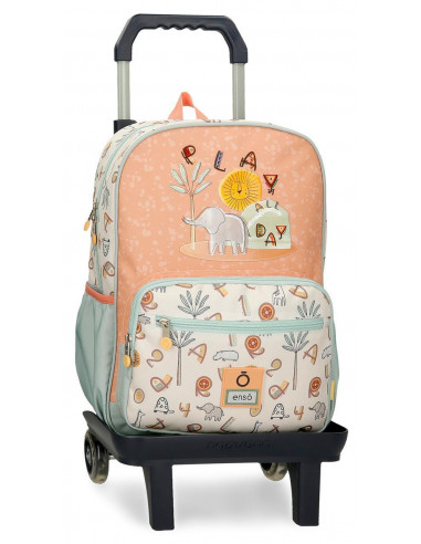 96724T1 ADAPT. BACKPACK 38CM.W/TROLLEY  PLAY ALL DAY